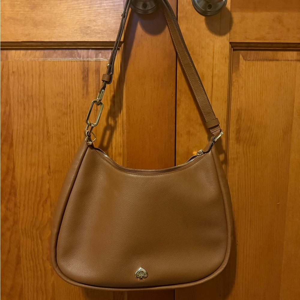Kate Spade Tan Leather Shoulder Bag